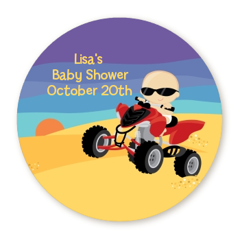  Baby On A Quad - Personalized Baby Shower Table Confetti 