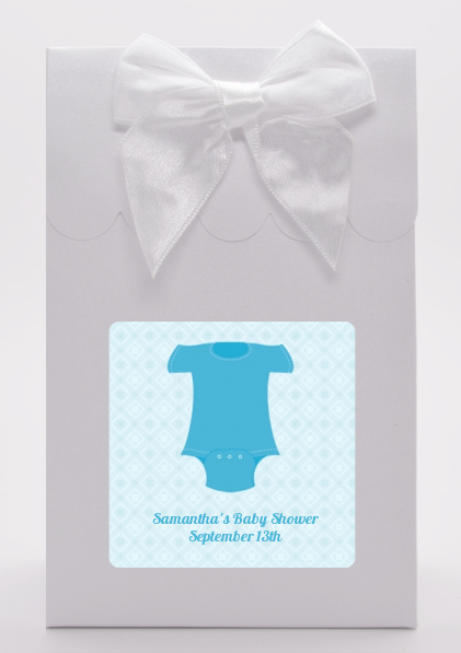 Baby Outfit Blue - Baby Shower Goodie Bags
