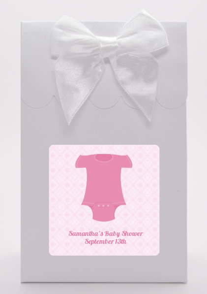 Baby Outfit Pink - Baby Shower Goodie Bags