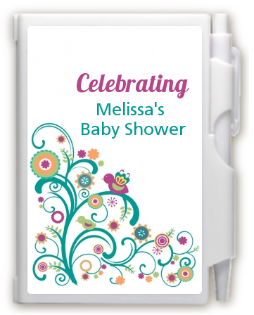 Baby Sprinkle - Baby Shower Personalized Notebook Favor