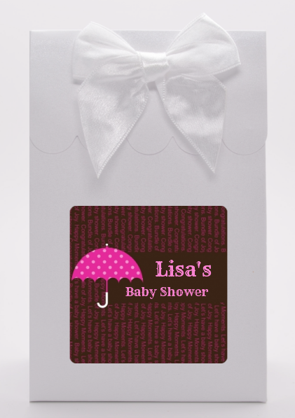 Baby Sprinkle Umbrella Pink - Baby Shower Goodie Bags