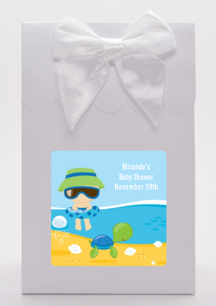 Beach Baby Boy - Baby Shower Goodie Bags