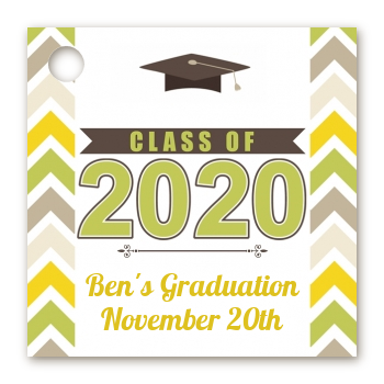 Brilliant Scholar - Personalized Graduation Party Card Stock Favor Tags