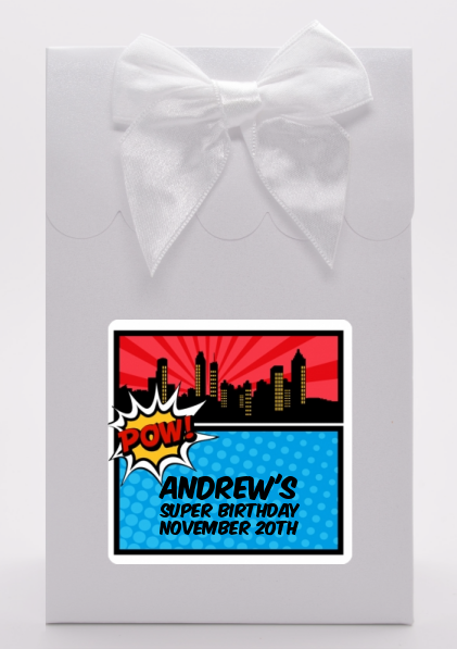 Calling All Superheroes - Birthday Party Goodie Bags
