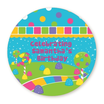  Candy Land - Personalized Birthday Party Table Confetti 