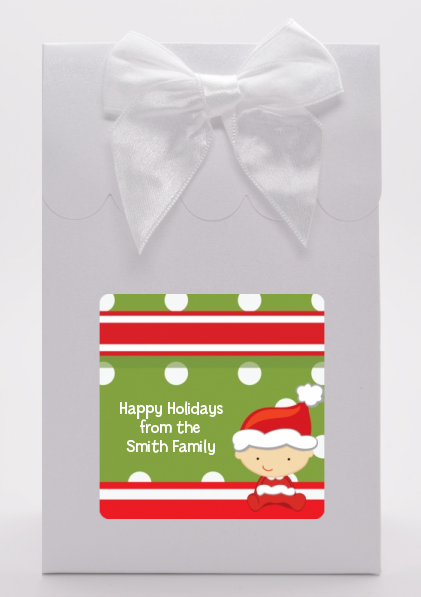 Christmas Baby Caucasian - Baby Shower Goodie Bags