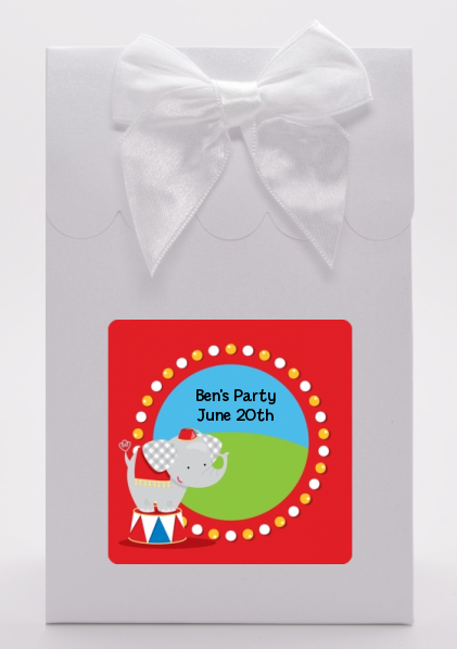 Circus Elephant - Birthday Party Goodie Bags
