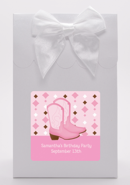 Cowgirl Western - Birthday Party Goodie Bags