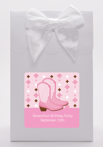 Cowgirl Western - Baby Shower Goodie Bags