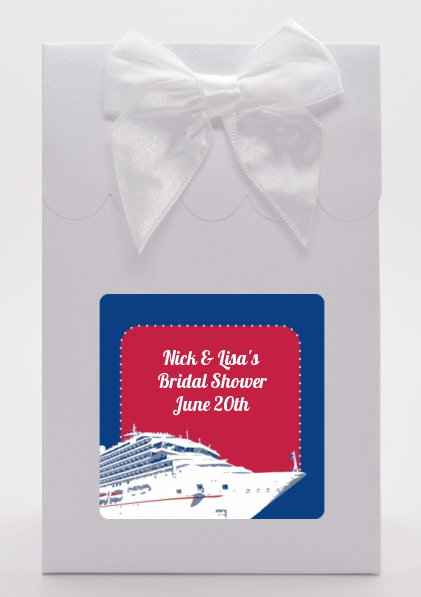 Cruise Ship - Bridal Shower Goodie Bags