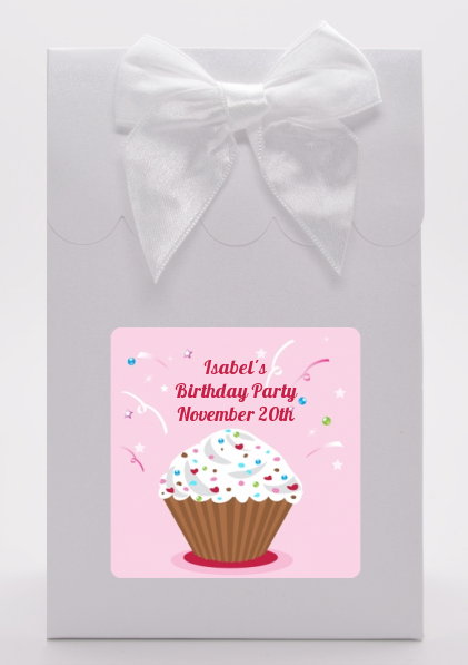 Cupcake Girl - Birthday Party Goodie Bags