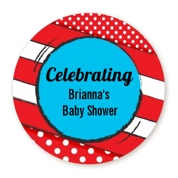  Dr. Seuss Inspired - Personalized Baby Shower Table Confetti 