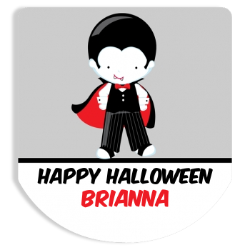 Dracula - Personalized Hand Sanitizer Sticker Labels