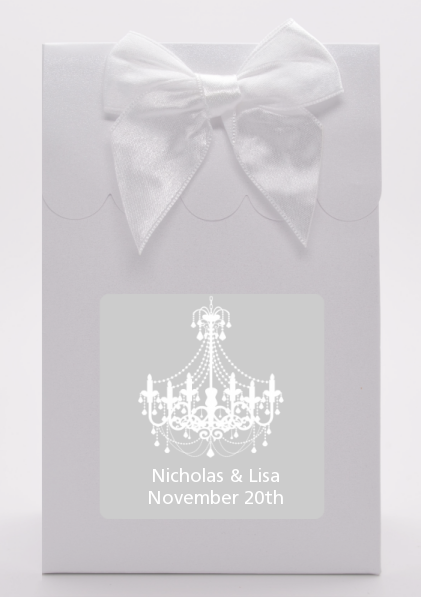 Elegant Chandelier - Bridal Shower Goodie Bags