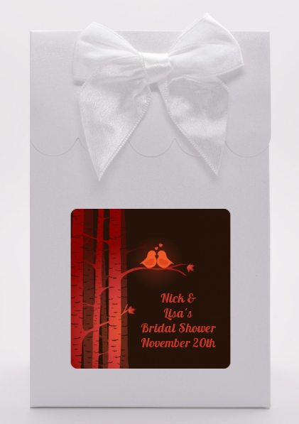 Fall Love Birds - Bridal Shower Goodie Bags