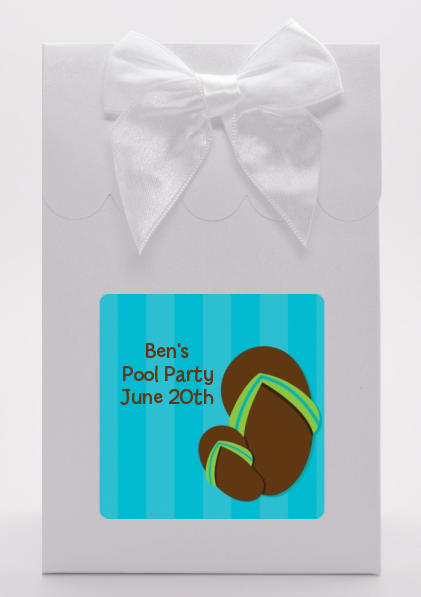 Flip Flops Boy Pool Party - Birthday Party Goodie Bags