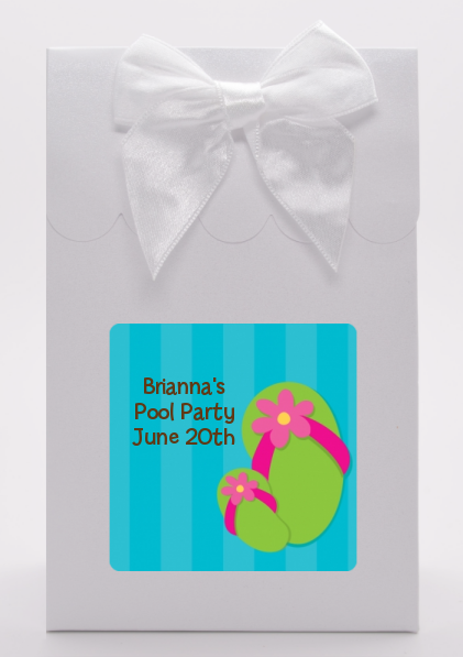 Flip Flops Girl Pool Party - Birthday Party Goodie Bags