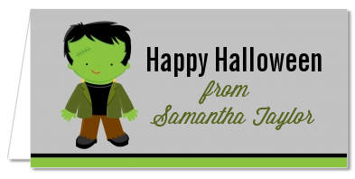 Frankenstein - Personalized Halloween Place Cards