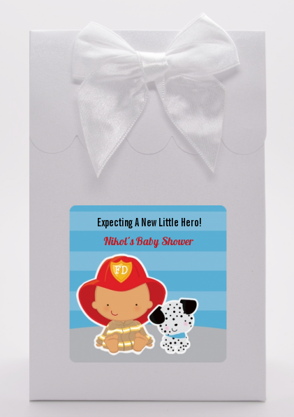  Future Firefighter - Baby Shower Goodie Bags Caucasian