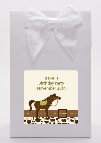 Horse - Birthday Party Goodie Bags