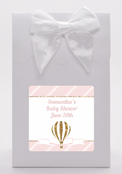 Hot Air Balloon Gold Glitter - Baby Shower Goodie Bags