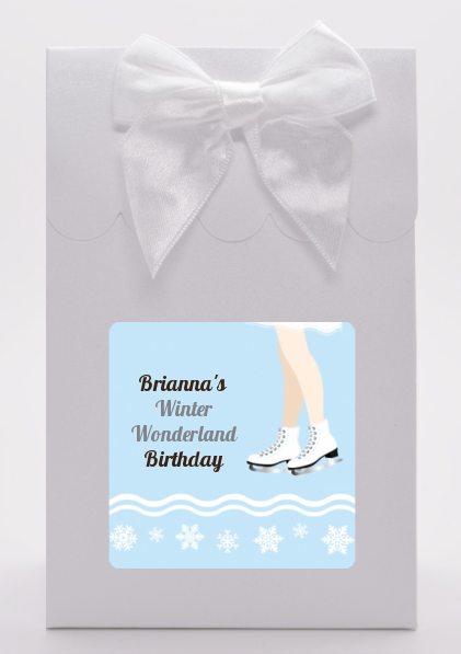 Ice Skating with Snowflakes - Birthday Party Goodie Bags