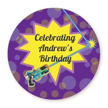 Laser Tag - Personalized Birthday Party Table Confetti 