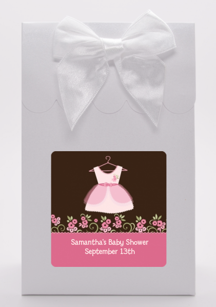 Little Girl Outfit - Baby Shower Goodie Bags