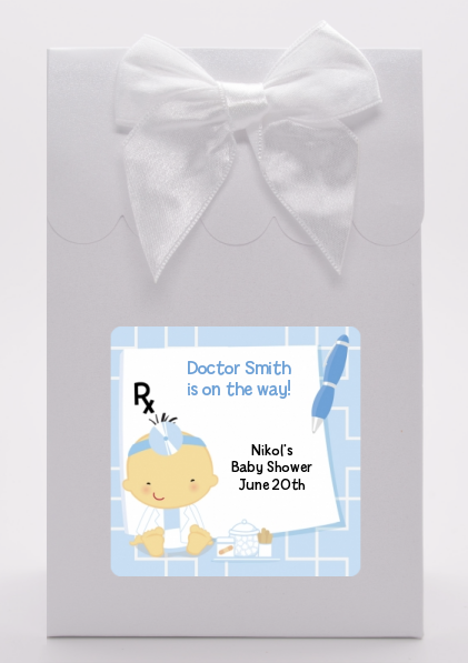  Little Doctor On The Way - Baby Shower Goodie Bags Caucasian