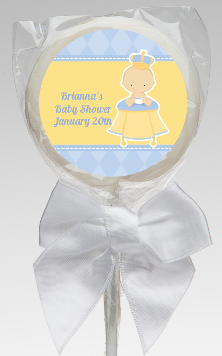  Little Prince - Personalized Baby Shower Lollipop Favors Plain