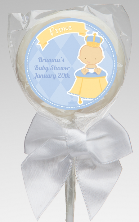  Little Prince - Personalized Baby Shower Lollipop Favors Plain