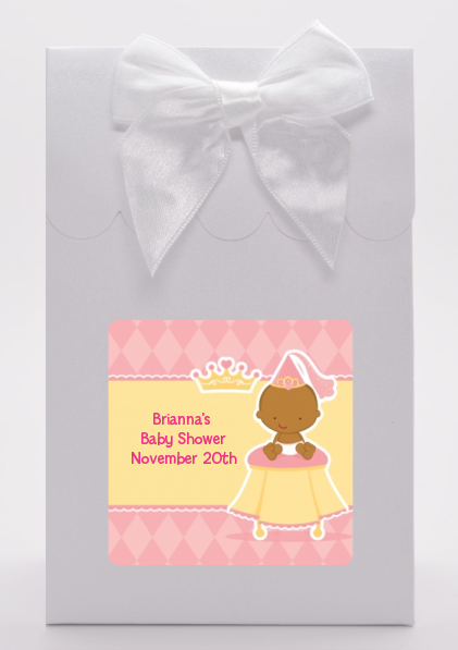Little Princess African American - Baby Shower Goodie Bags