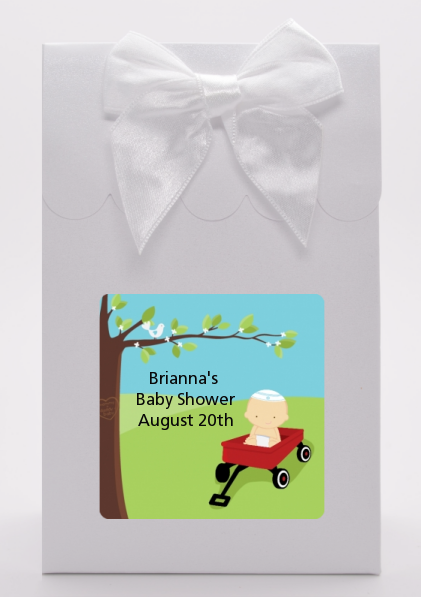  Little Red Wagon - Baby Shower Goodie Bags African American