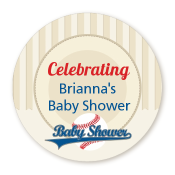  Little Slugger Baseball - Personalized Baby Shower Table Confetti 