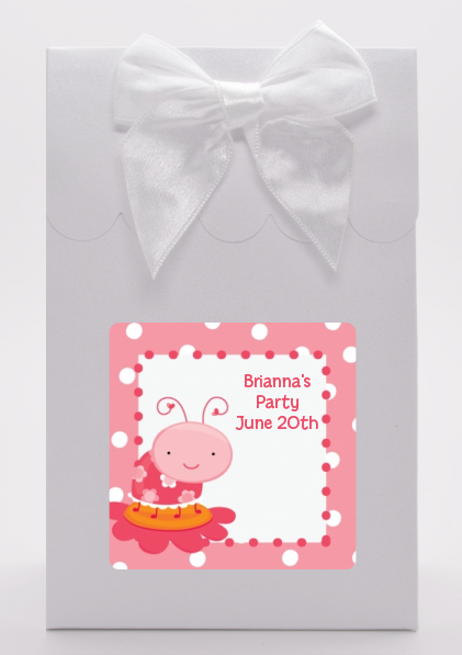 Modern Ladybug Pink - Birthday Party Goodie Bags