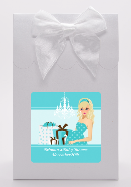  Modern Mommy Crib It's A Boy - Baby Shower Goodie Bags Black Hair A