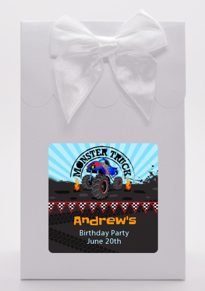 Monster Truck - Birthday Party Goodie Bags