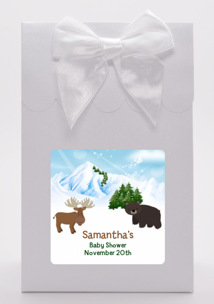 Moose and Bear - Baby Shower Goodie Bags