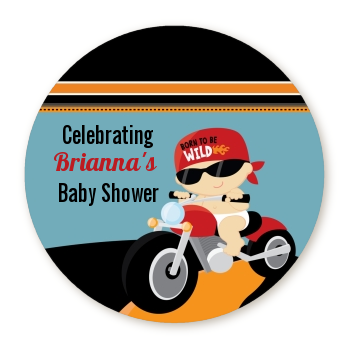  Motorcycle Baby - Personalized Baby Shower Table Confetti Caucasian