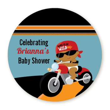  Motorcycle Baby - Personalized Baby Shower Table Confetti Caucasian
