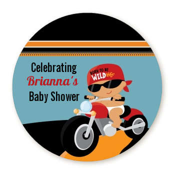  Motorcycle Baby - Personalized Baby Shower Table Confetti Caucasian