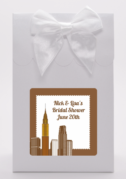 New York City Skyline - Bridal Shower Goodie Bags