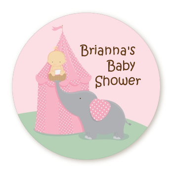  Our Little Peanut Girl - Personalized Baby Shower Table Confetti 