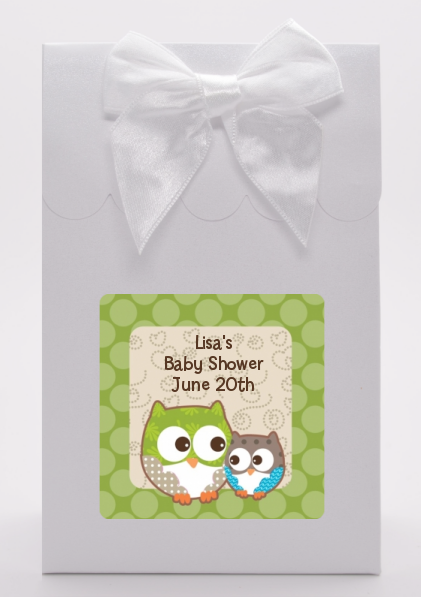 Owl - Look Whooo's Having A Baby - Baby Shower Goodie Bags