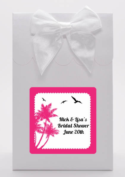 Palm Tree - Bridal Shower Goodie Bags
