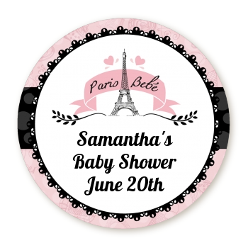  Paris BeBe - Personalized Baby Shower Table Confetti 