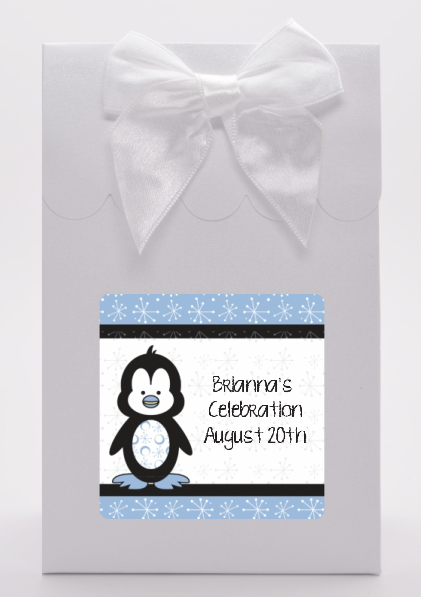 Penguin Blue - Baby Shower Goodie Bags