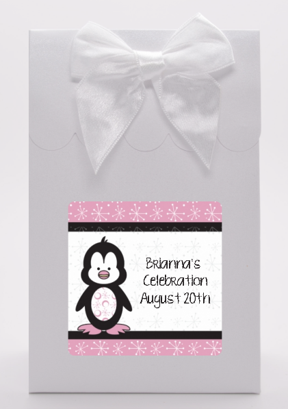 Penguin Pink - Baby Shower Goodie Bags