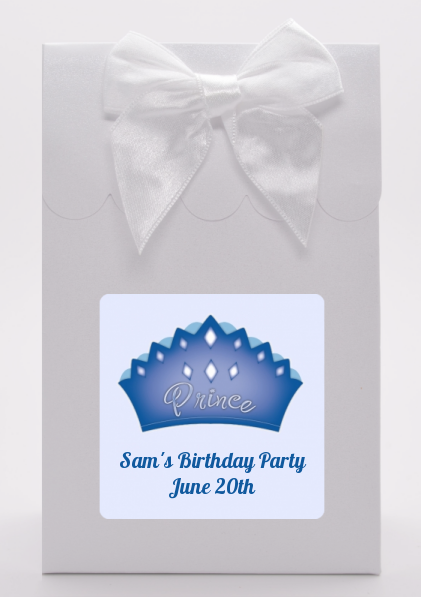 Prince Crown - Birthday Party Goodie Bags