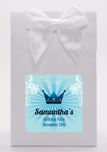 Prince Royal Crown - Birthday Party Goodie Bags